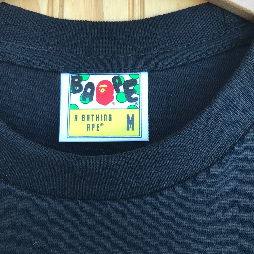 NEW Men’s A Bathing Ape Chocolate T-Shirt - Picture 4 of 6
